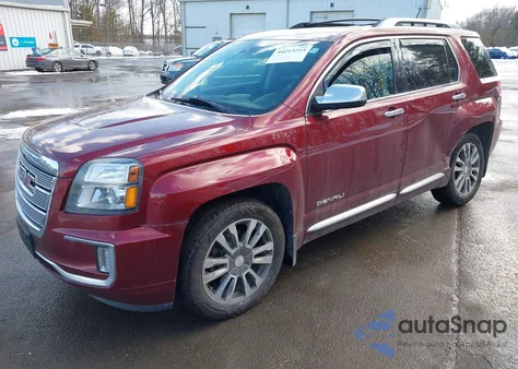 2017 GMC Terrain Denali from USA, damaged, VIN 2GKFLVE35H6122801